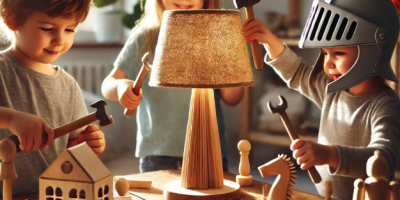 DIY : Fabriquer une lampe, un jouet ou un heaume en bois