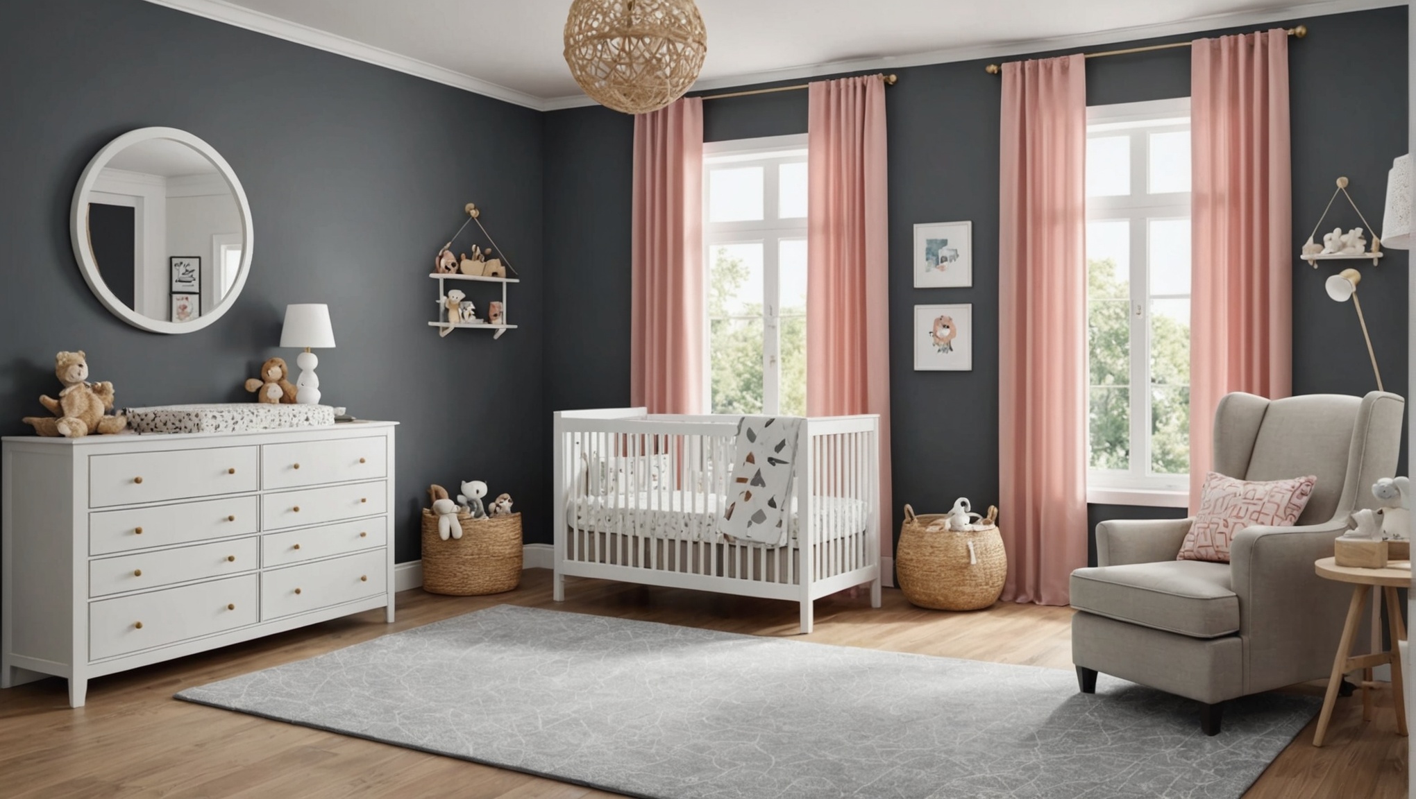 Quelles couleurs choisir pour décorer et meubler la chambre de bébé ?